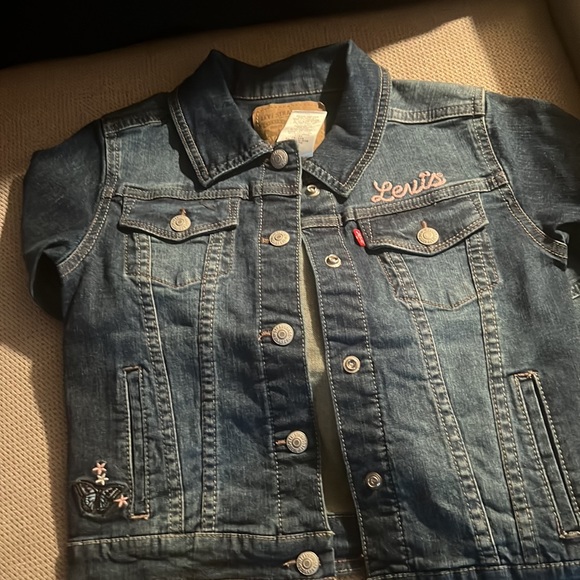 Lil Girls Levis Jacket - Picture 2 of 2